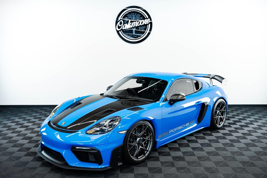 Porsche 718 Cayman Coupe BT24DWG Blue #2