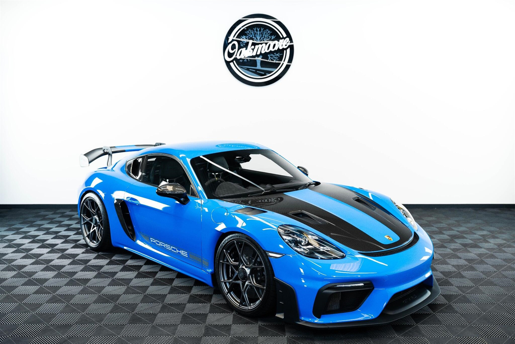 Porsche 718 Cayman Coupe BT24DWG Blue