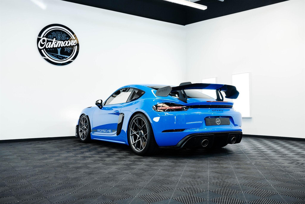 Porsche 718 Cayman Coupe BT24DWG Blue #6