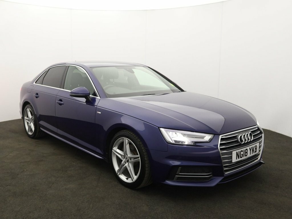 Audi A4 2L S Line Blue