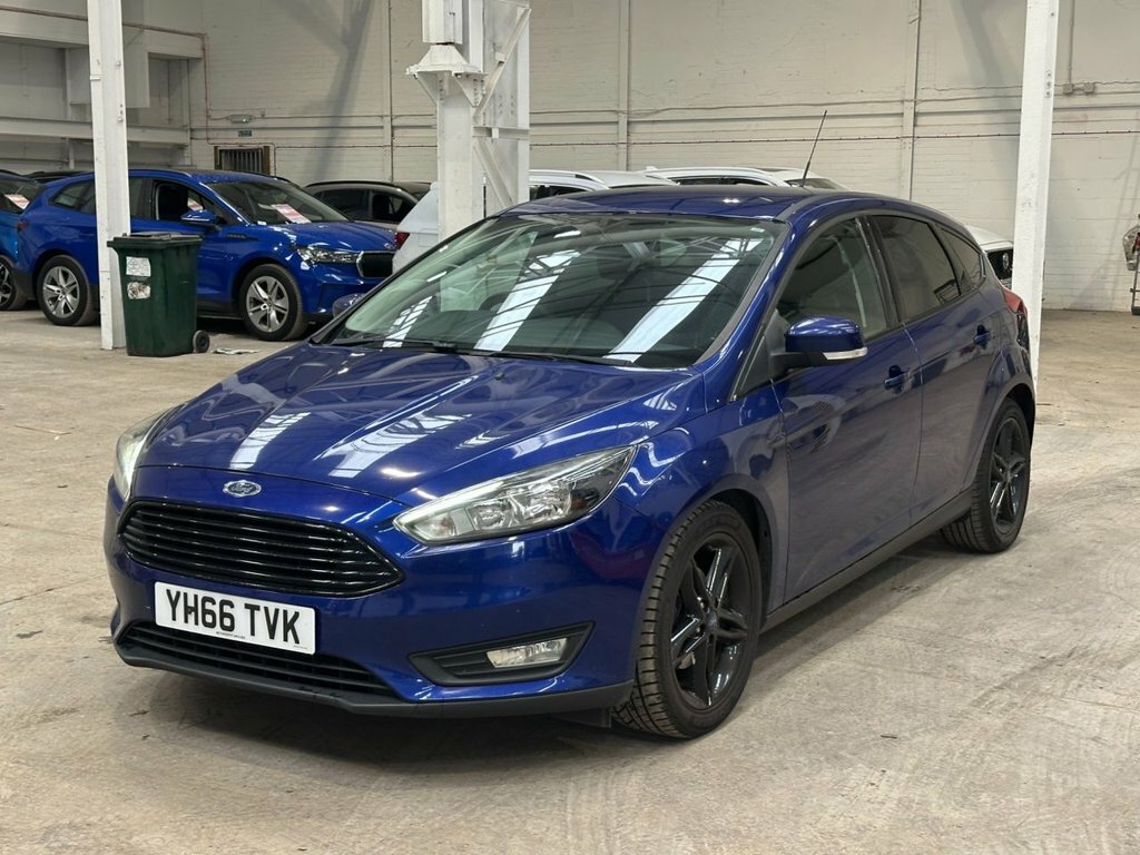 Ford Focus 1L Zetec YH66TVK Blue #2