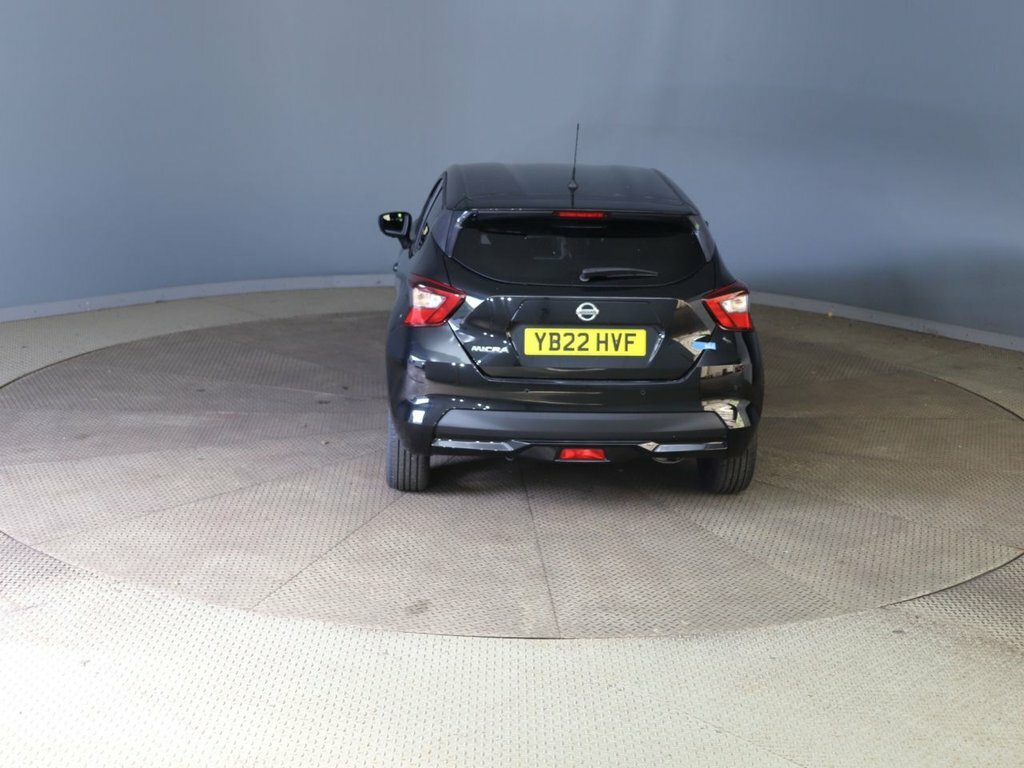 Nissan Micra 1L Tekna Black #4