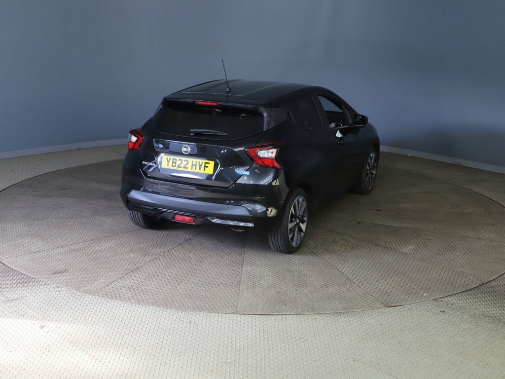 Nissan Micra 1L Tekna Black #6