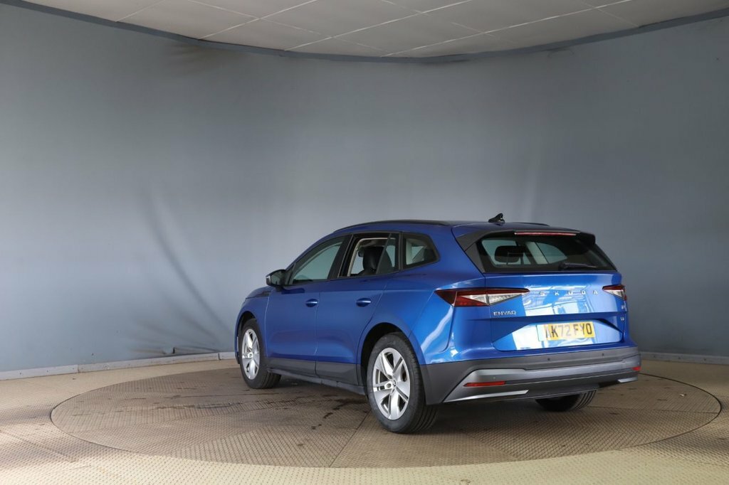 Skoda ENYAQ Suv Blue #4