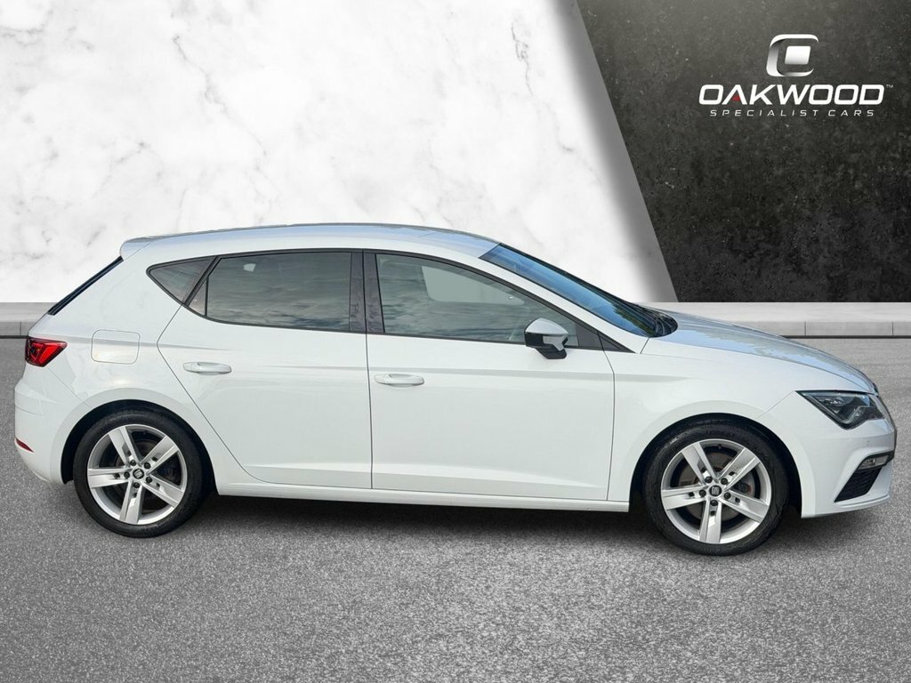 Seat Leon 2L Fr FV19JEU White #2