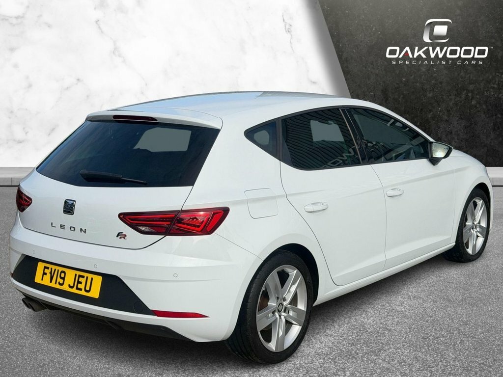 Seat Leon 2L Fr FV19JEU White #3