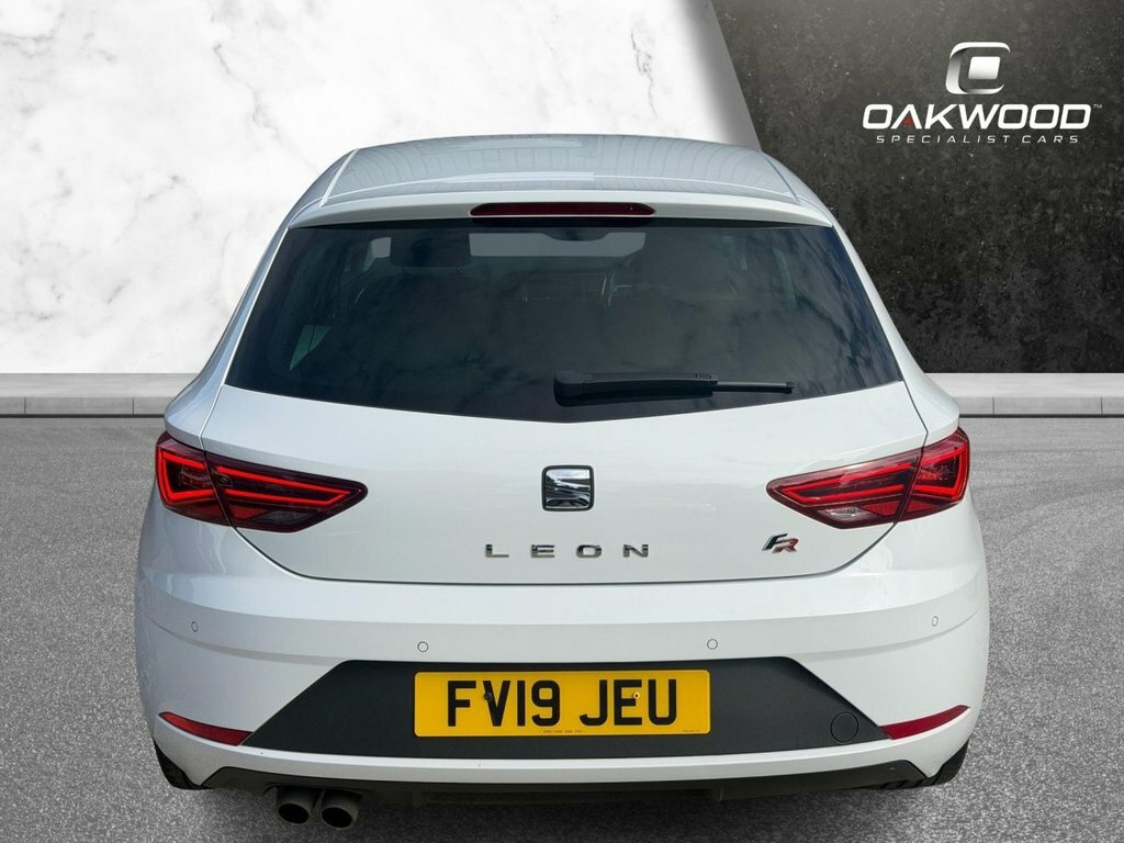 Seat Leon 2L Fr FV19JEU White #4