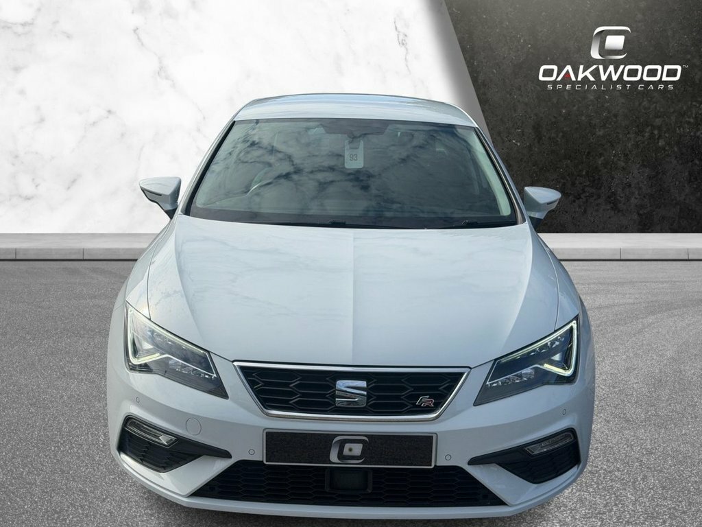 Seat Leon 2L Fr FV19JEU White #5