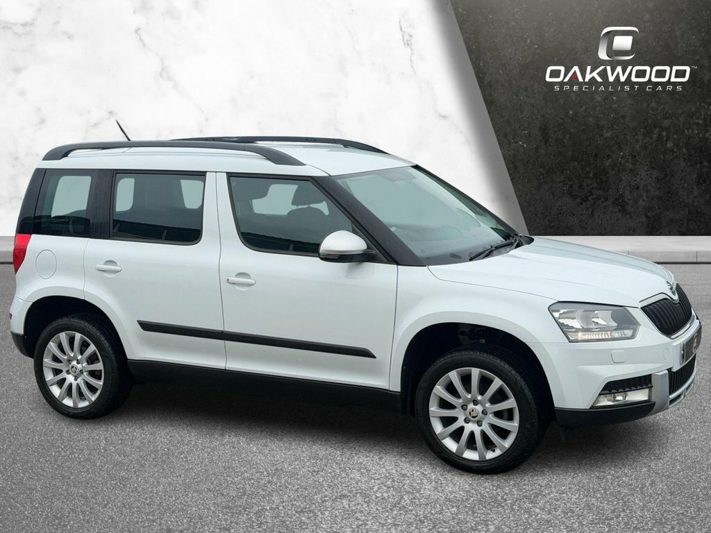Skoda Yeti 2L Se White #4