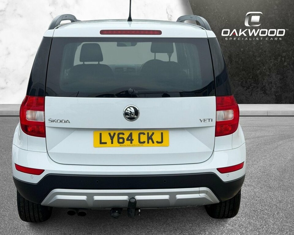 Skoda Yeti 2L Se White #6