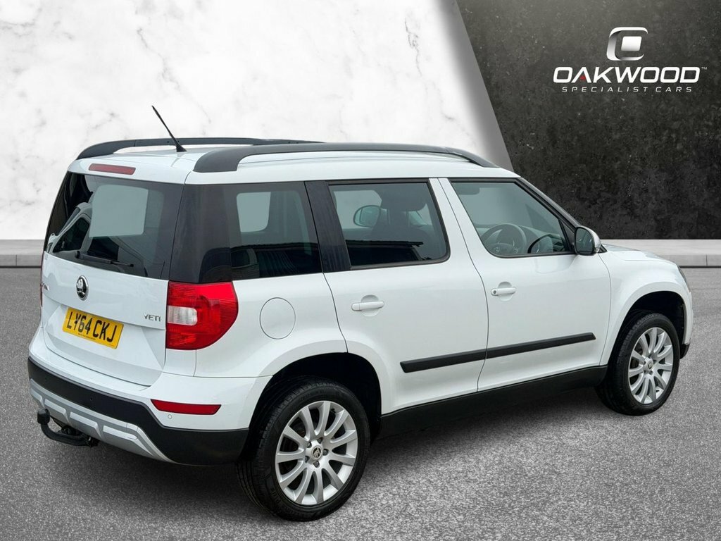 Skoda Yeti 2L Se White #3