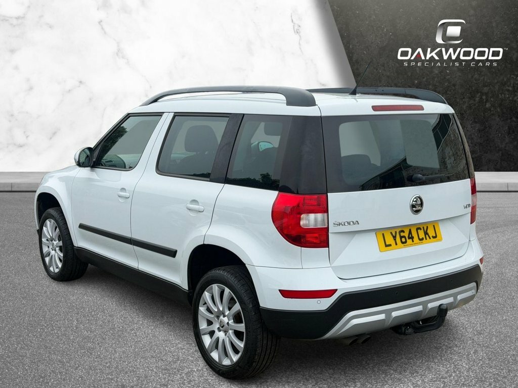 Skoda Yeti 2L Se White #5