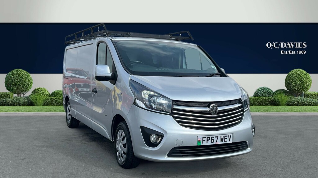 Vauxhall Vivaro 1.6 Cdti 2900 Sportive Panel Van Silver