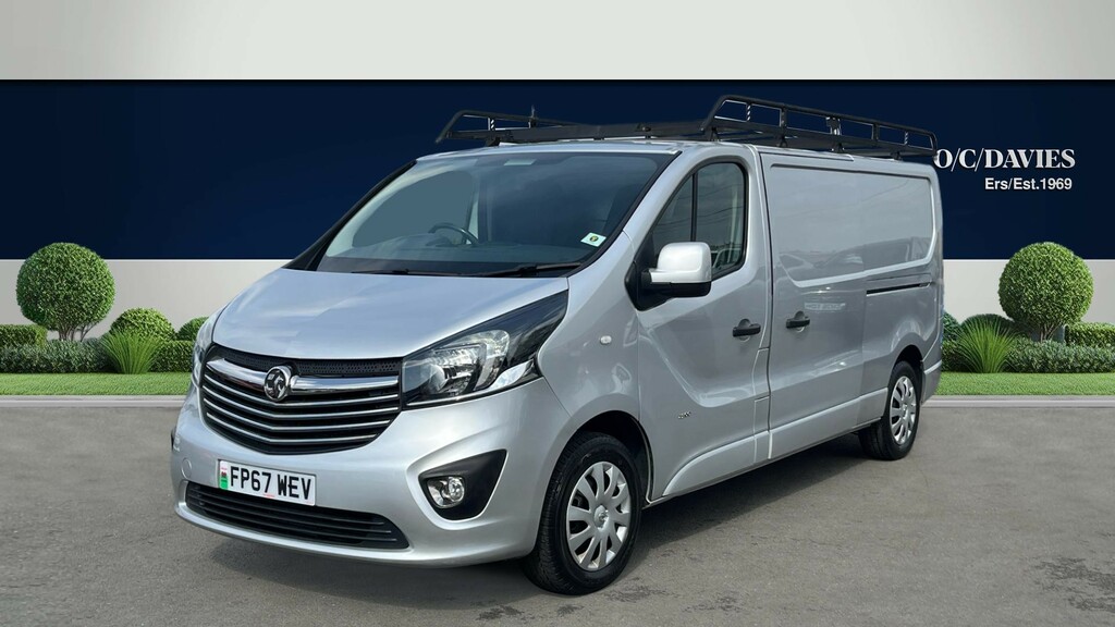 Vauxhall Vivaro 1.6 Cdti 2900 Sportive Panel Van FP67WEV Silver #4