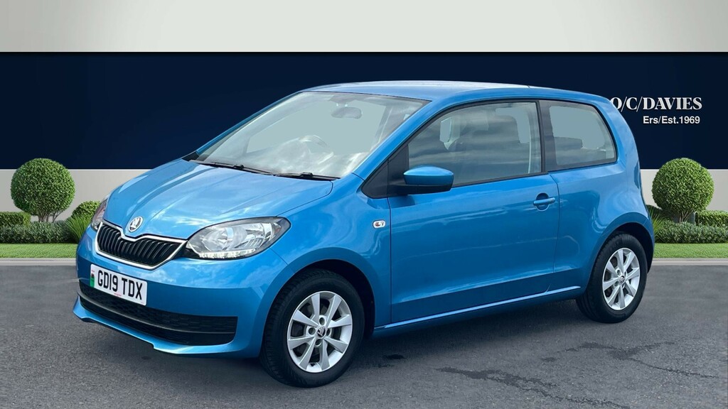 Skoda Citigo 1.0 Mpi Greentech Se Hatchback E GD19TDX Blue #4