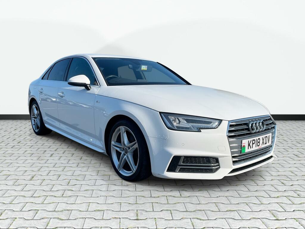 Audi A4 1.4 Tfsi S Line Saloon Euro 6 S White
