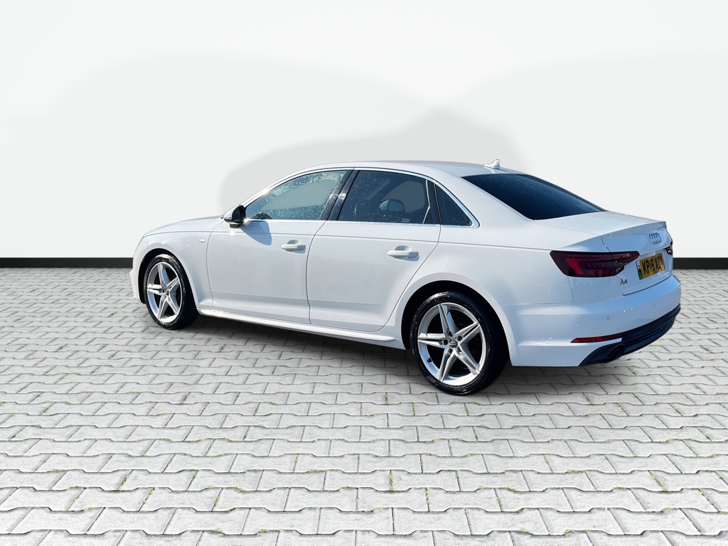 Audi A4 1.4 Tfsi S Line Saloon Euro 6 S White #6