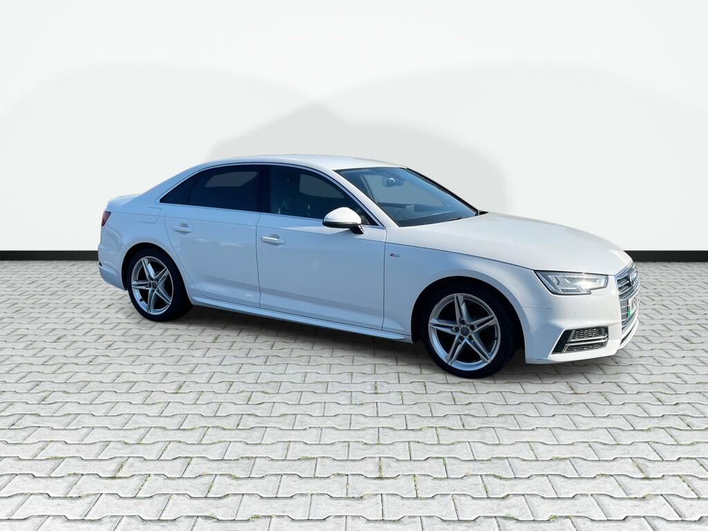 Audi A4 1.4 Tfsi S Line Saloon Euro 6 S White #2