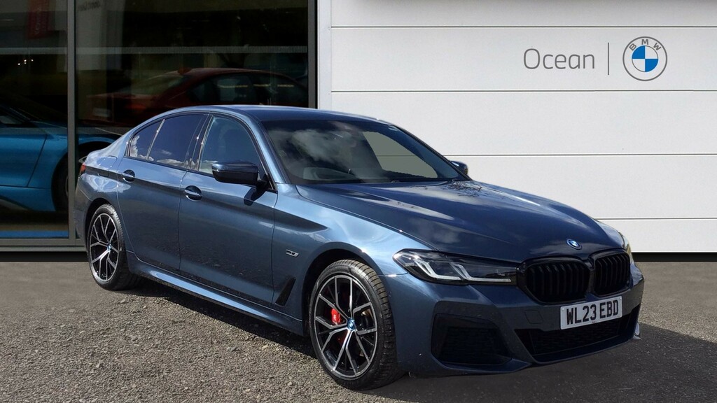 BMW 5 Series Saloon Blue