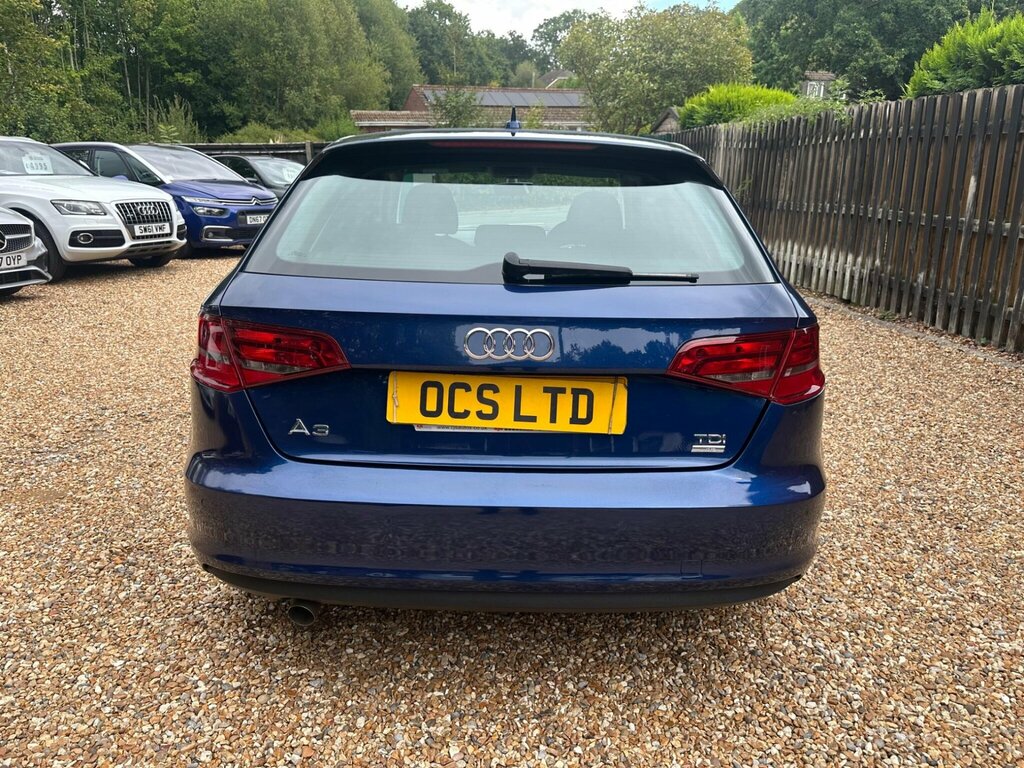 Audi A3 1.6 Tdi Ultra Se Technik Sportback Euro 6 Ss RJ65ZLU Blue #5