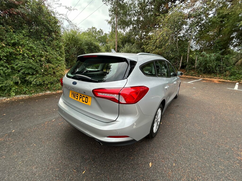 Ford Focus 2.0 Ecoblue Titanium Estate Euro YN19PCD Silver #6