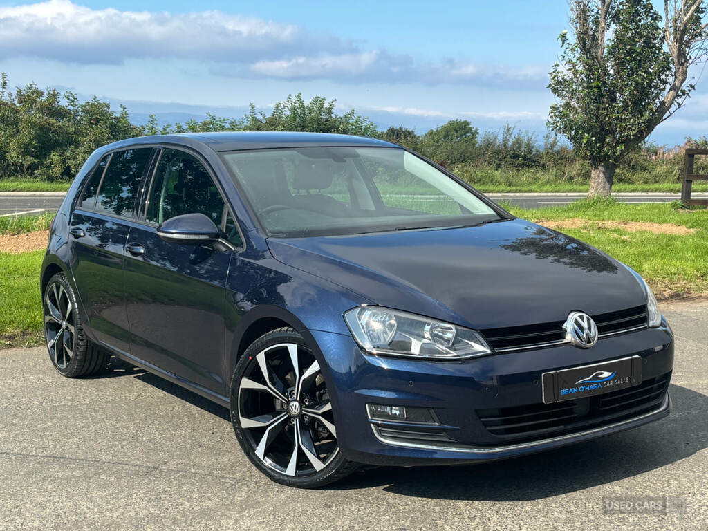 Volkswagen Golf 1.6 Tdi 110 Gt Edition RA66JYY Blue #2