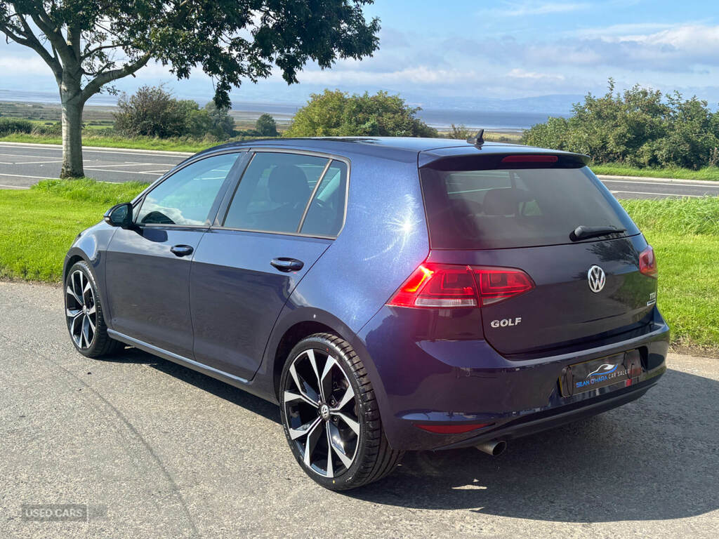 Volkswagen Golf 1.6 Tdi 110 Gt Edition RA66JYY Blue #5