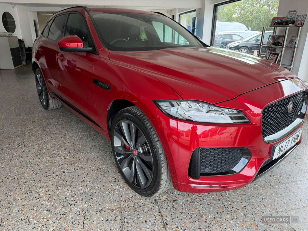 Jaguar F-Pace 3.0D V6 S Awd Red