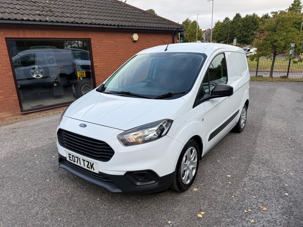 Ford Transit Courier Mpv EO71TZK White #3
