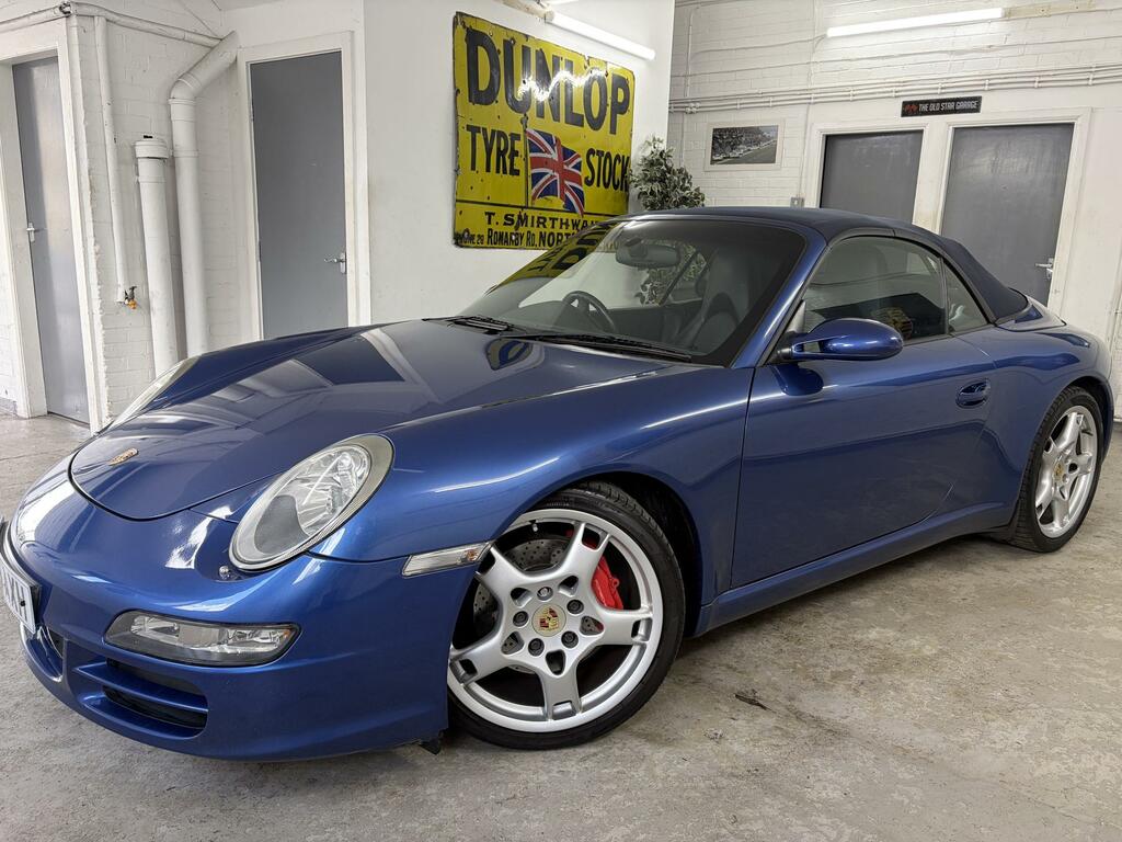 Porsche 911 3.8 Carrera S Cabriolet GN55AXH Blue #5
