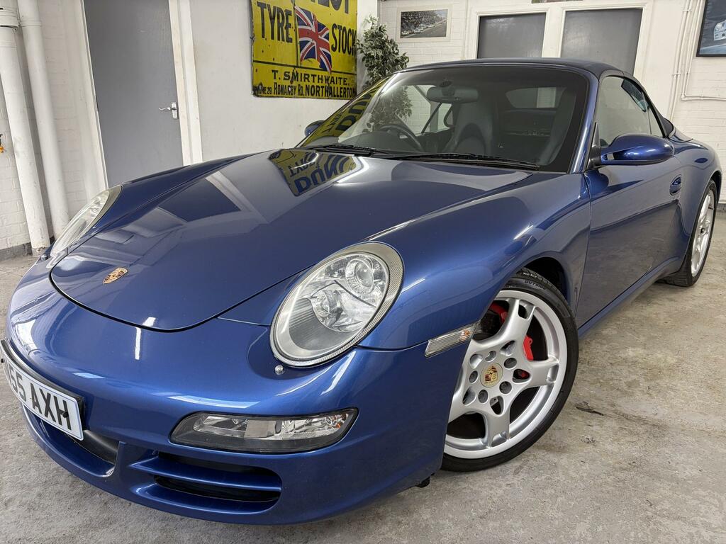 Porsche 911 3.8 Carrera S Cabriolet GN55AXH Blue #4