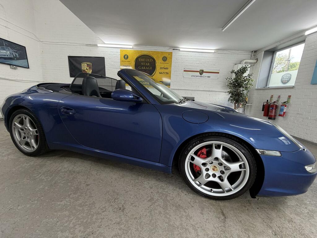 Porsche 911 3.8 Carrera S Cabriolet GN55AXH Blue #6