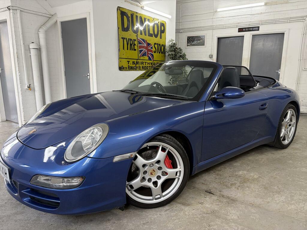 Porsche 911 3.8 Carrera S Cabriolet GN55AXH Blue #2