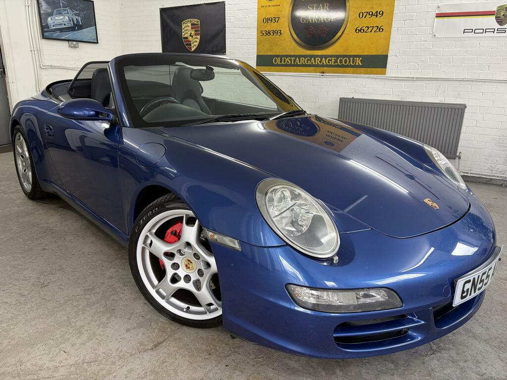Porsche 911 3.8 Carrera S Cabriolet Blue