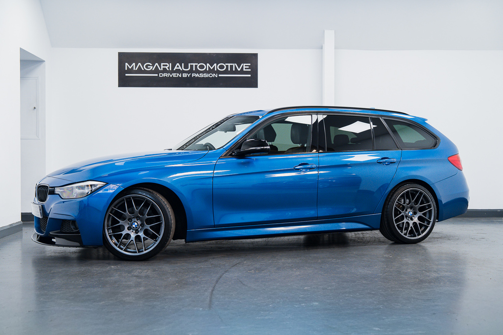 BMW 3 Series Diesel GY62SVR Blue #4
