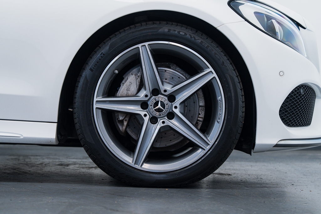 Mercedes-Benz C Class Diesel White #2