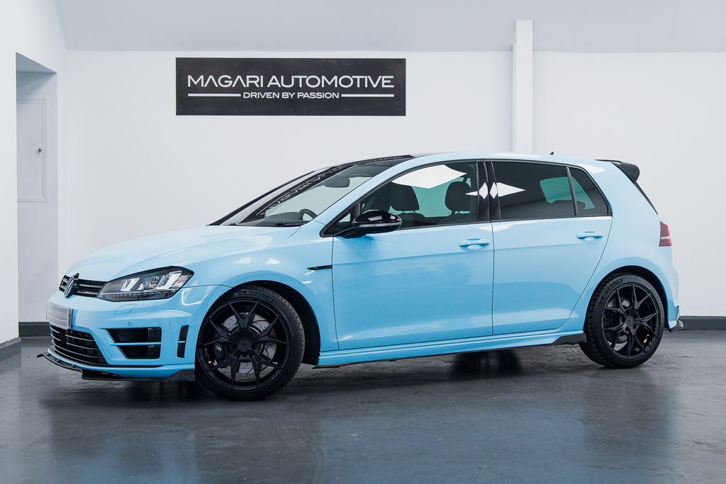 Volkswagen Golf R Dsg SB66MKM Blue #4