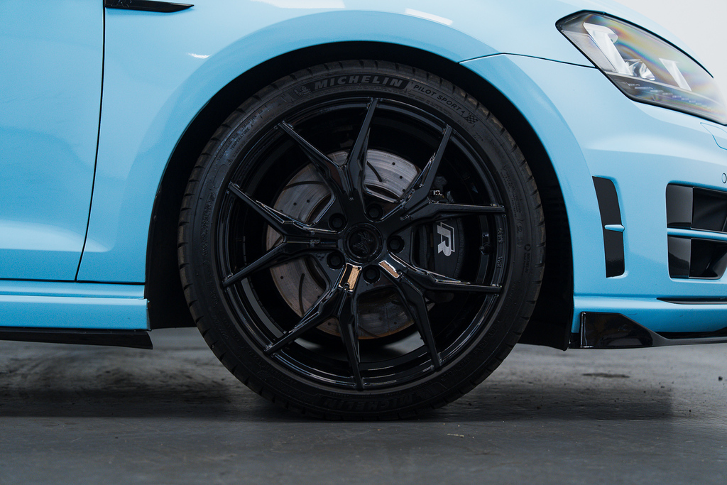 Volkswagen Golf R Dsg SB66MKM Blue #2