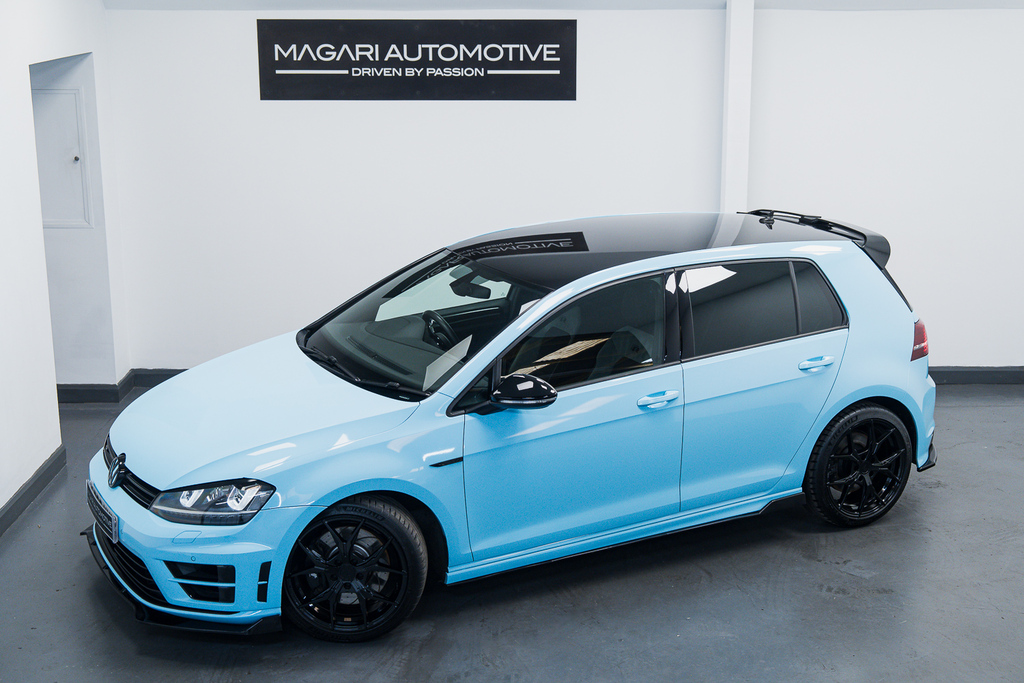 Volkswagen Golf R Dsg SB66MKM Blue #5