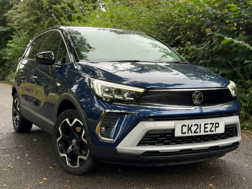 Vauxhall Crossland 1.2 Turbo Elite Suv Euro 6 Ss Blue