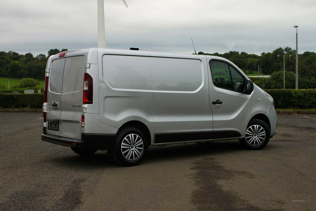 Renault Trafic Panel Van Black #8