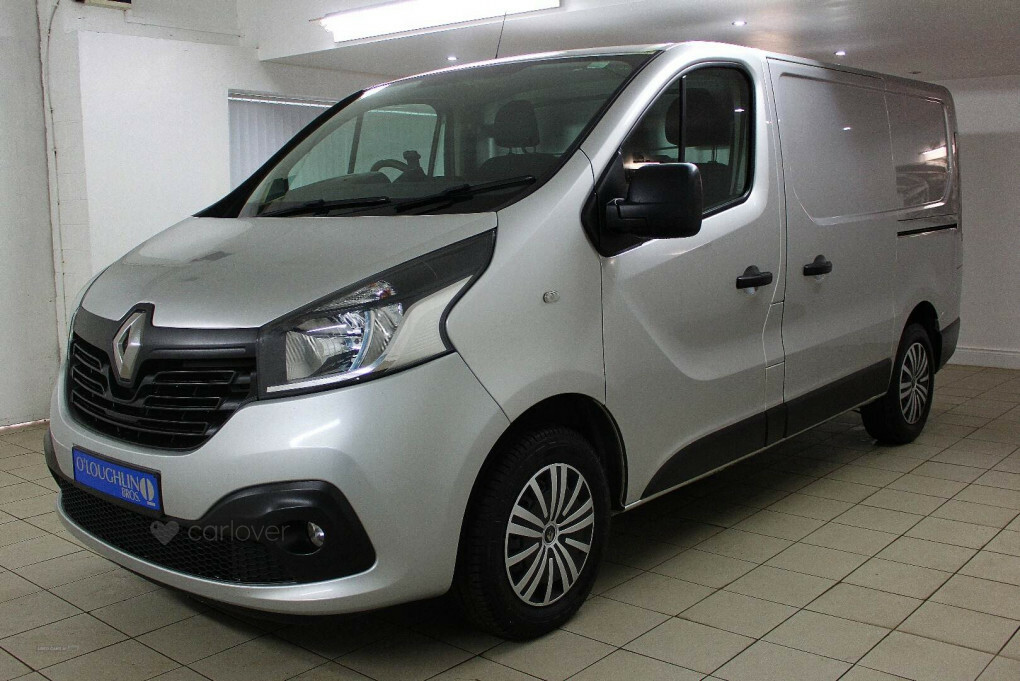Renault Trafic Panel Van Black #11