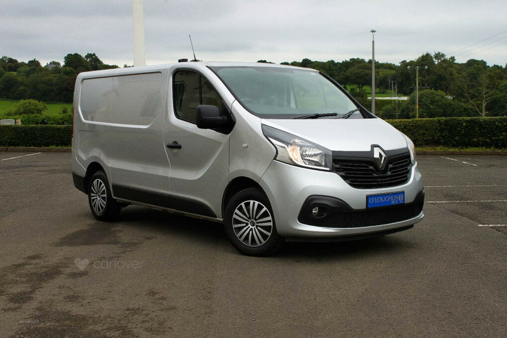 Renault Trafic Panel Van Black #2