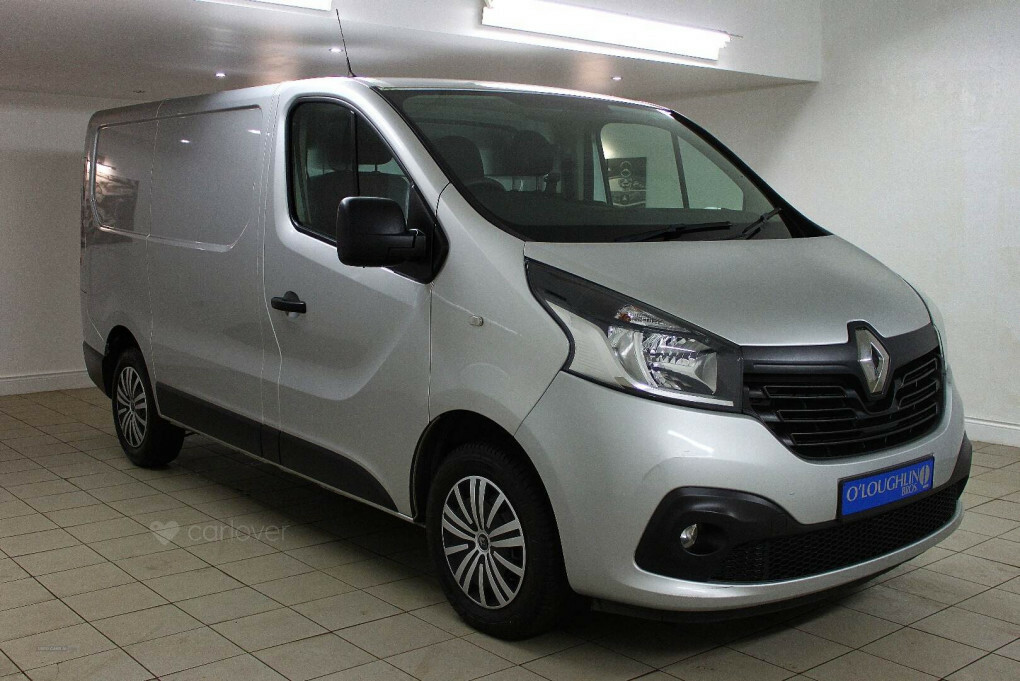 Renault Trafic Panel Van Black #9