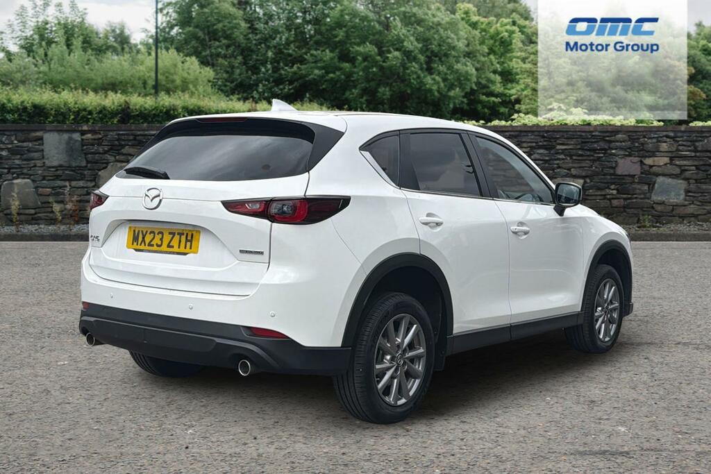 Mazda CX-5 2.0 E-skyactiv G Mhev Centre-line MX23ZTH White #4