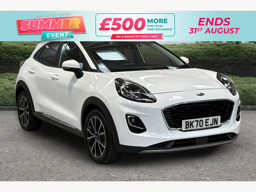 Ford Puma 1.0 Ecoboost Hybrid Mhev 155 Titanium White