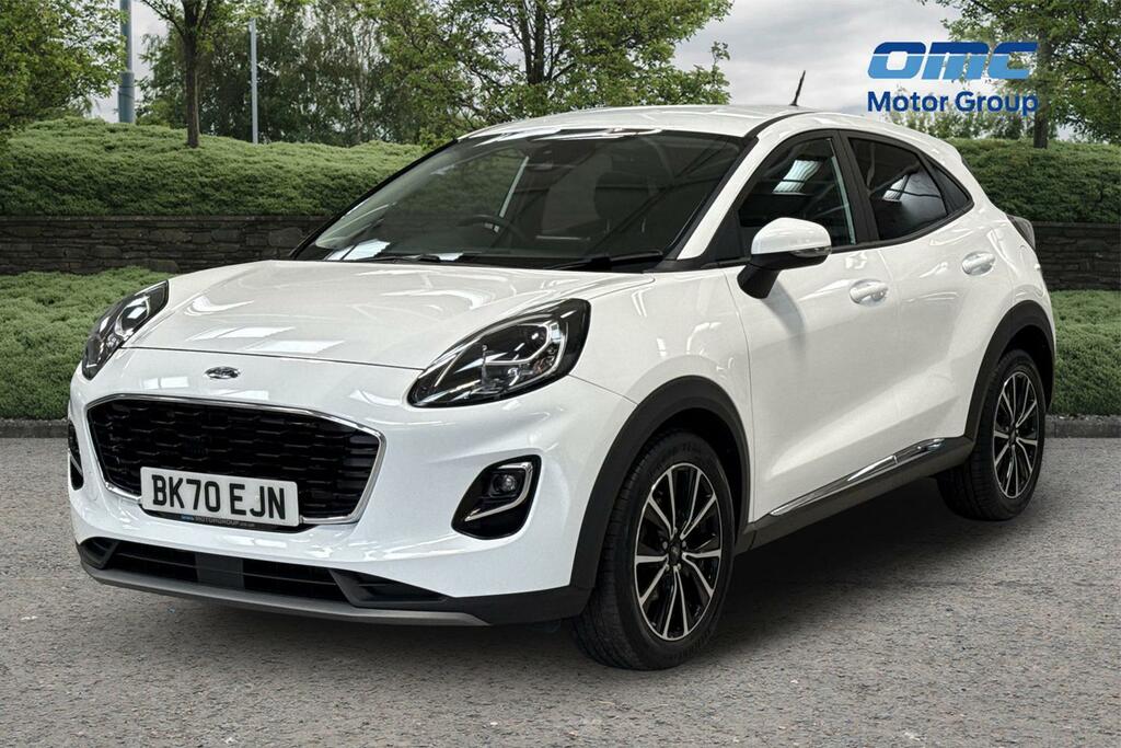 Ford Puma 1.0 Ecoboost Hybrid Mhev 155 Titanium White #3