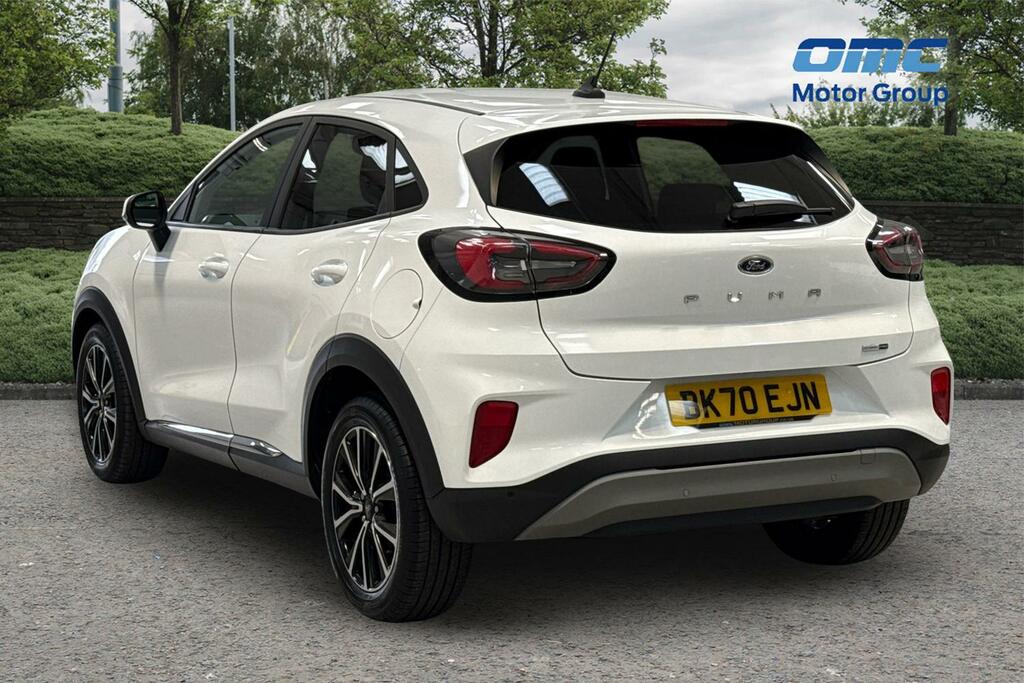 Ford Puma 1.0 Ecoboost Hybrid Mhev 155 Titanium White #4
