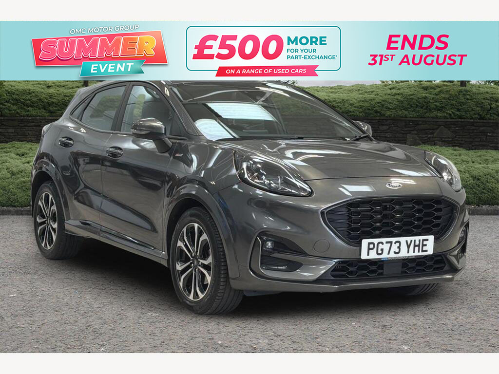 Ford Puma 1.0 Ecoboost Hybrid Mhev St-line Grey