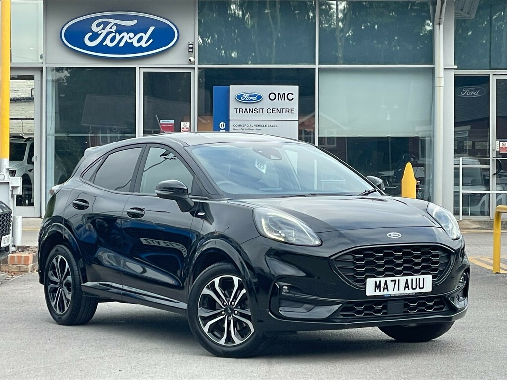 Ford Puma 1.0 Ecoboost Hybrid Mhev St-line Design Black